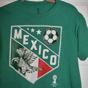 Mexico Football National team 2014 World Cup Shirt SZ XL
